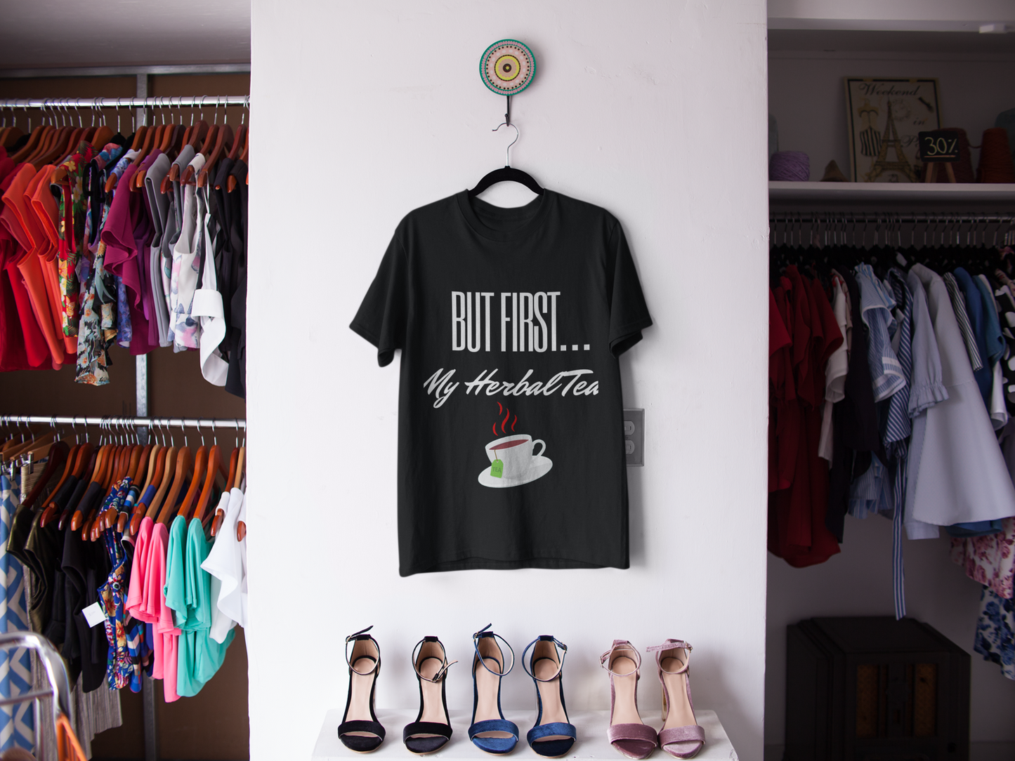 Unisex t-shirt (But First my Herbal Tea)