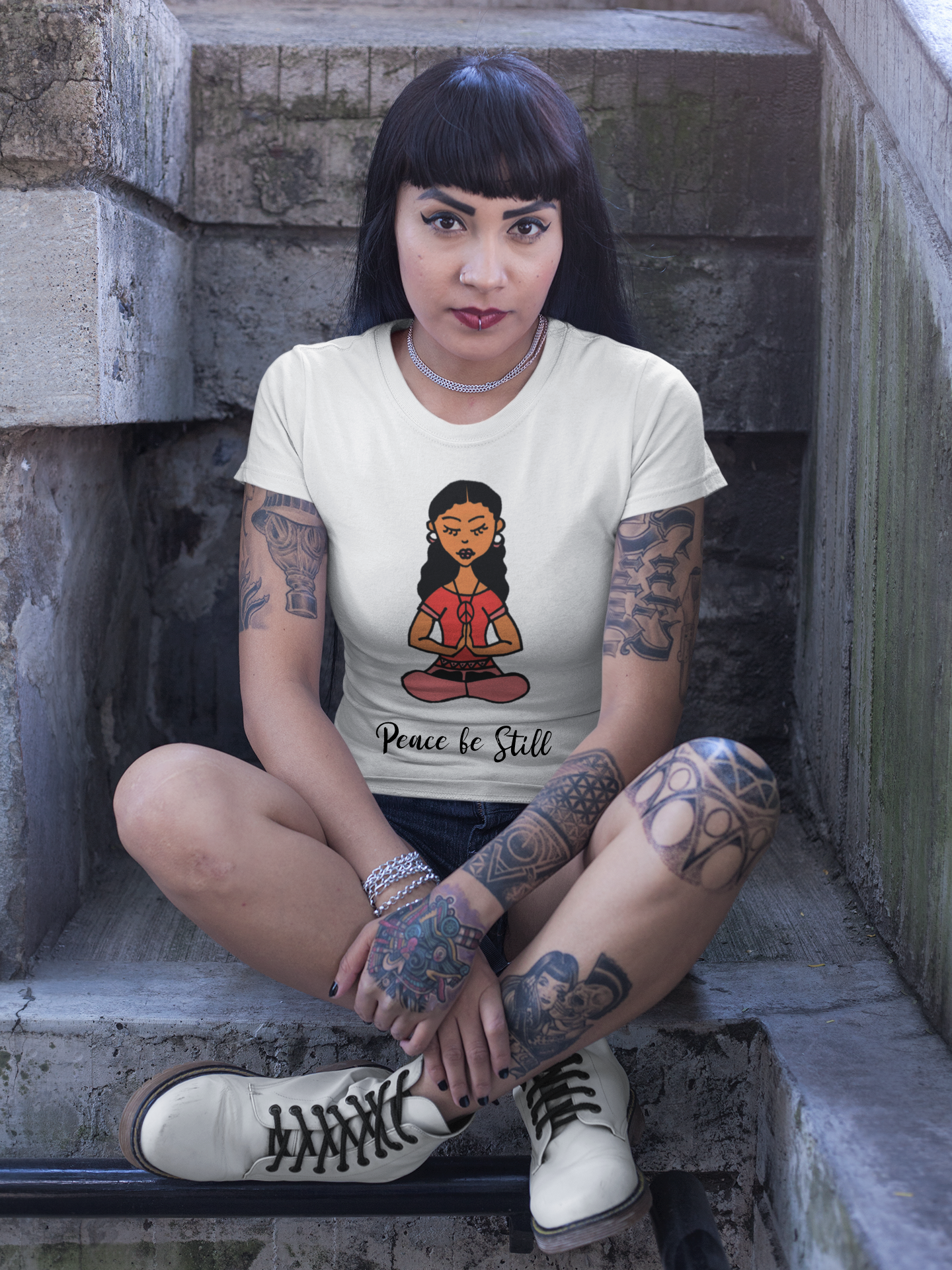 Unisex t-shirt (Peace be Still)