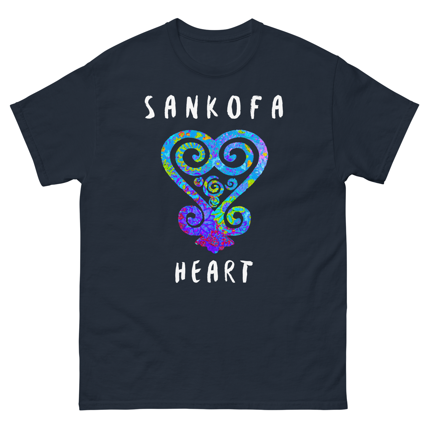 Sankofa heart Unisex classic tee