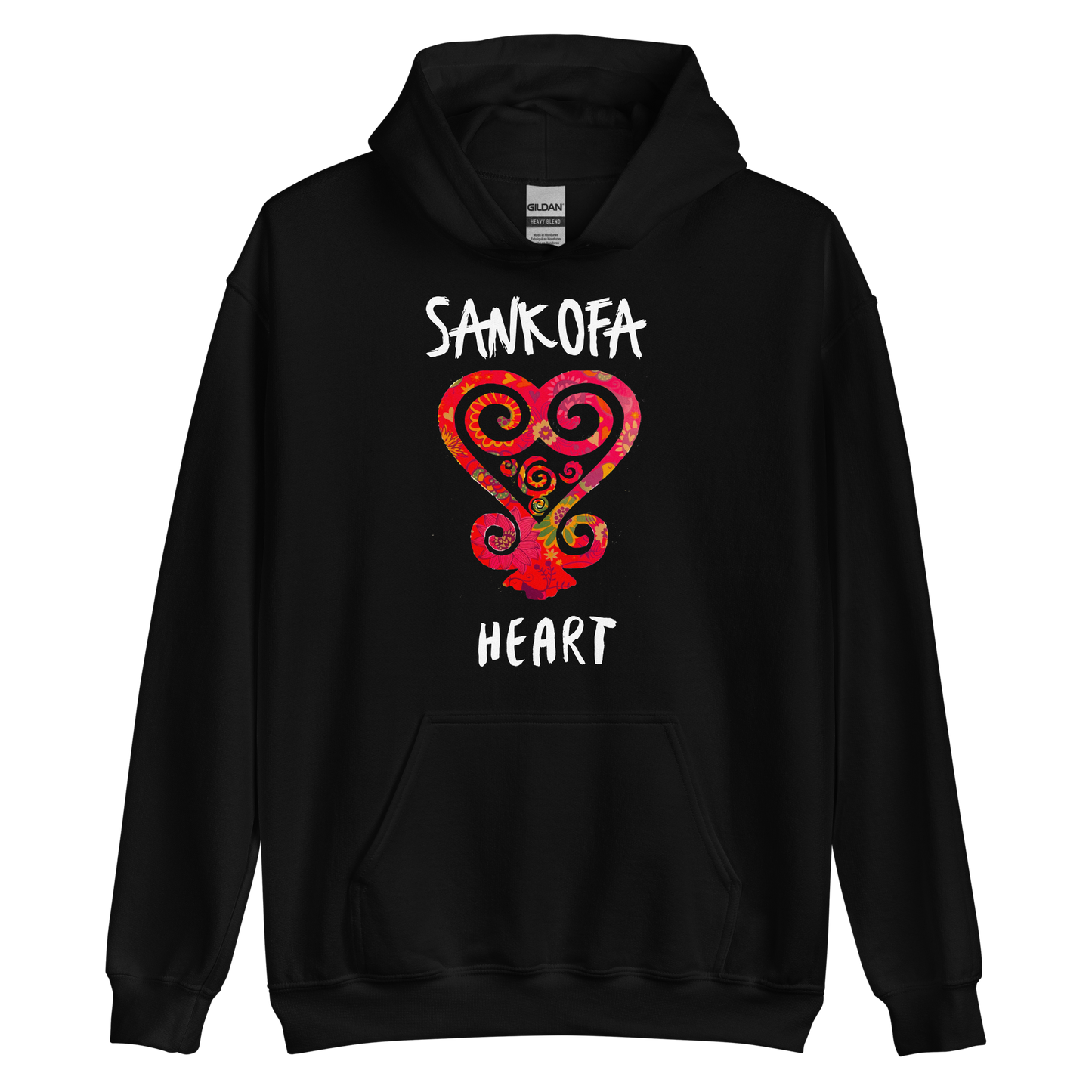 Sankofa Heart Unisex Hoodie