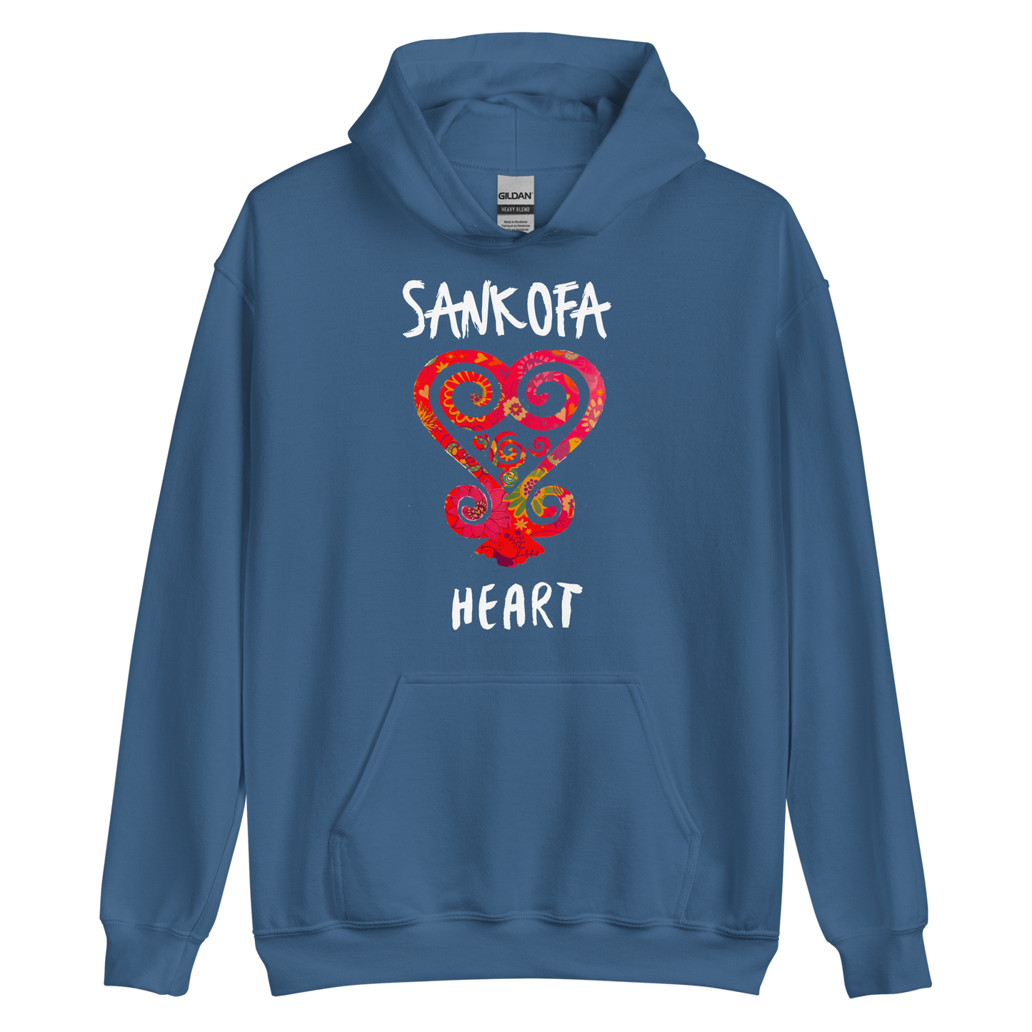 Sankofa Heart Unisex Hoodie