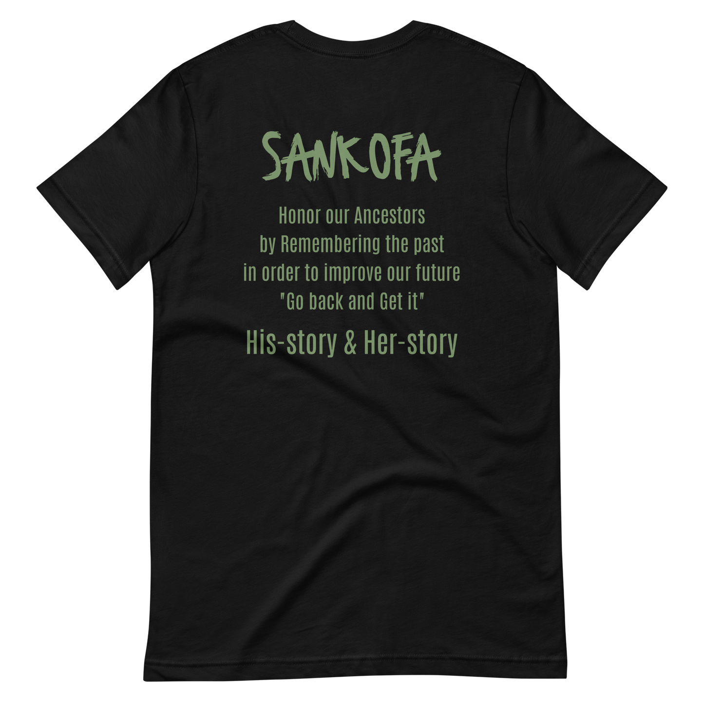 Sankofa Bird Unisex t-shirt