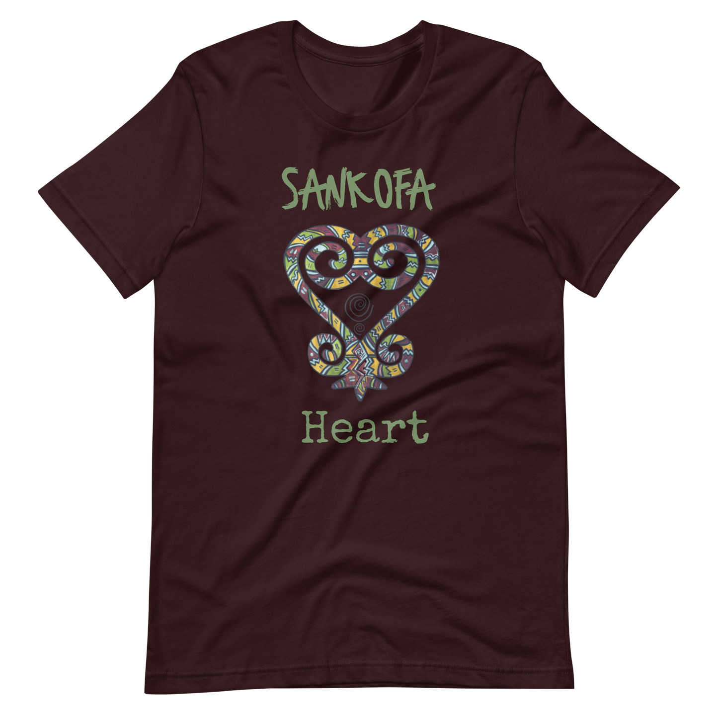 Sankofa Heart Unisex t-shirt