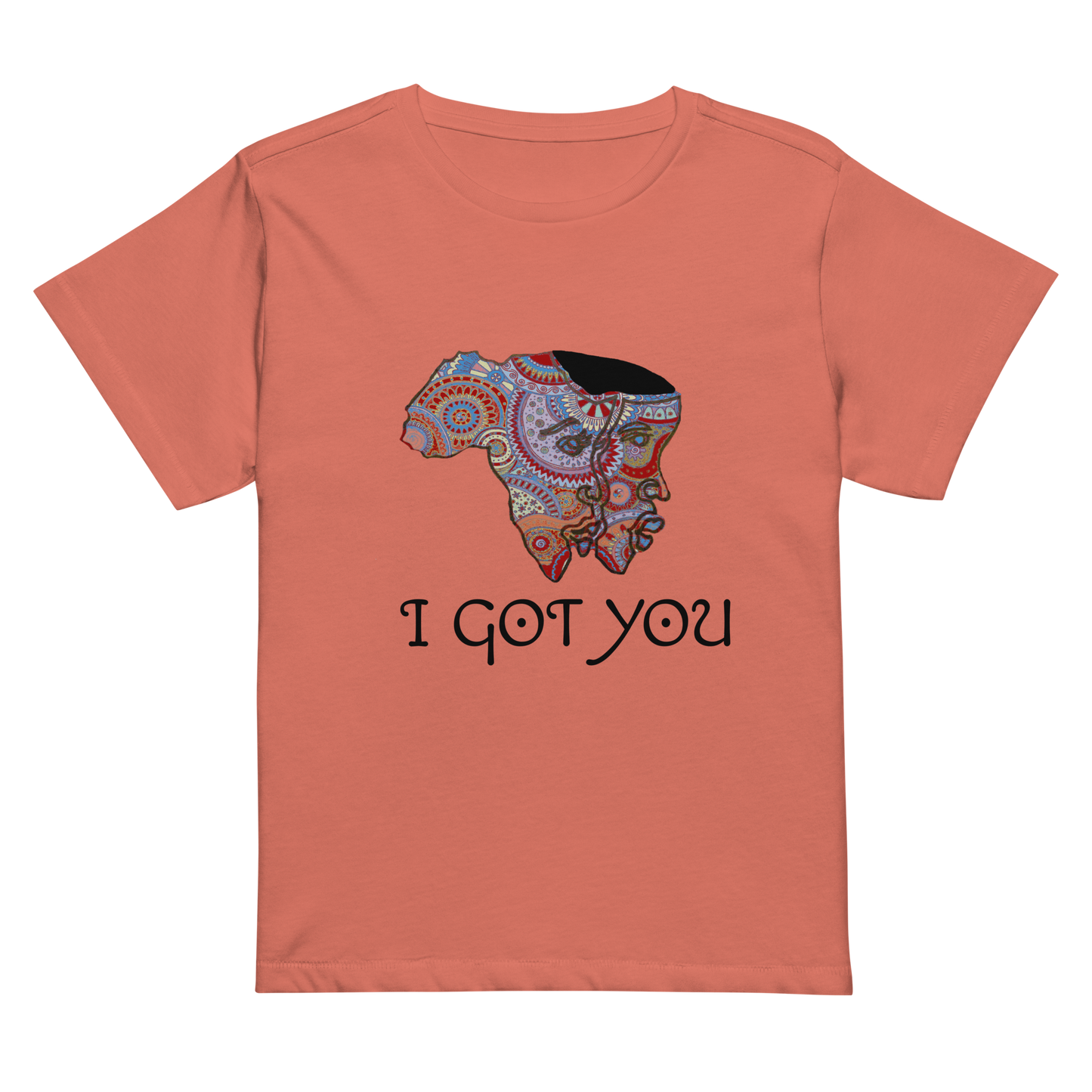 Women’s high-waisted t-shirt