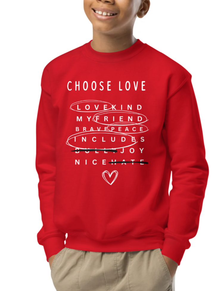 Youth crewneck sweatshirt