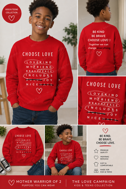 Youth crewneck sweatshirt