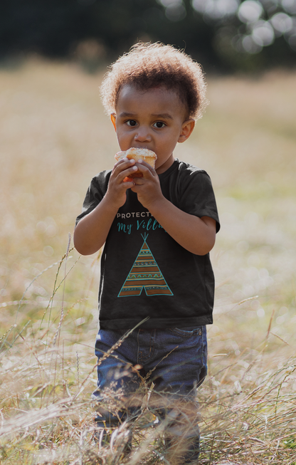 Protected by my village. Toddler Short Sleeve Tee