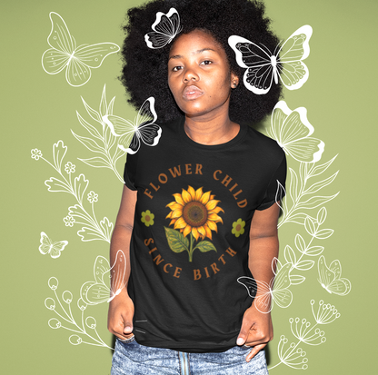 Flower Child Youth Short Sleeve T-Shirt Youth classic tee