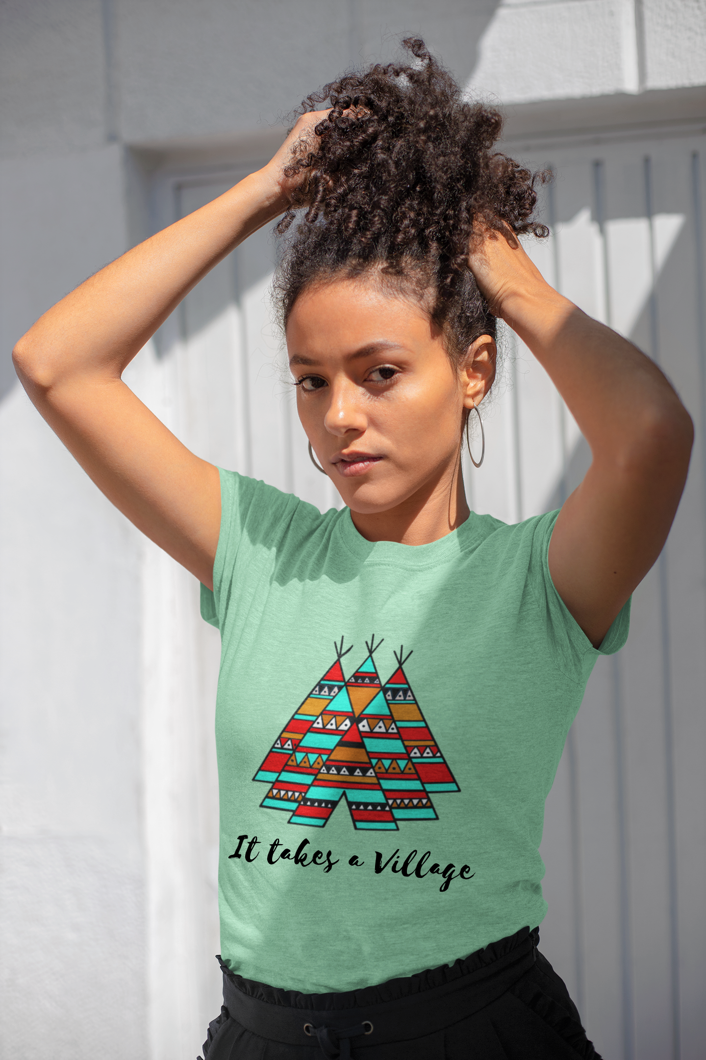 (It Takes a Village) Unisex t-shirt