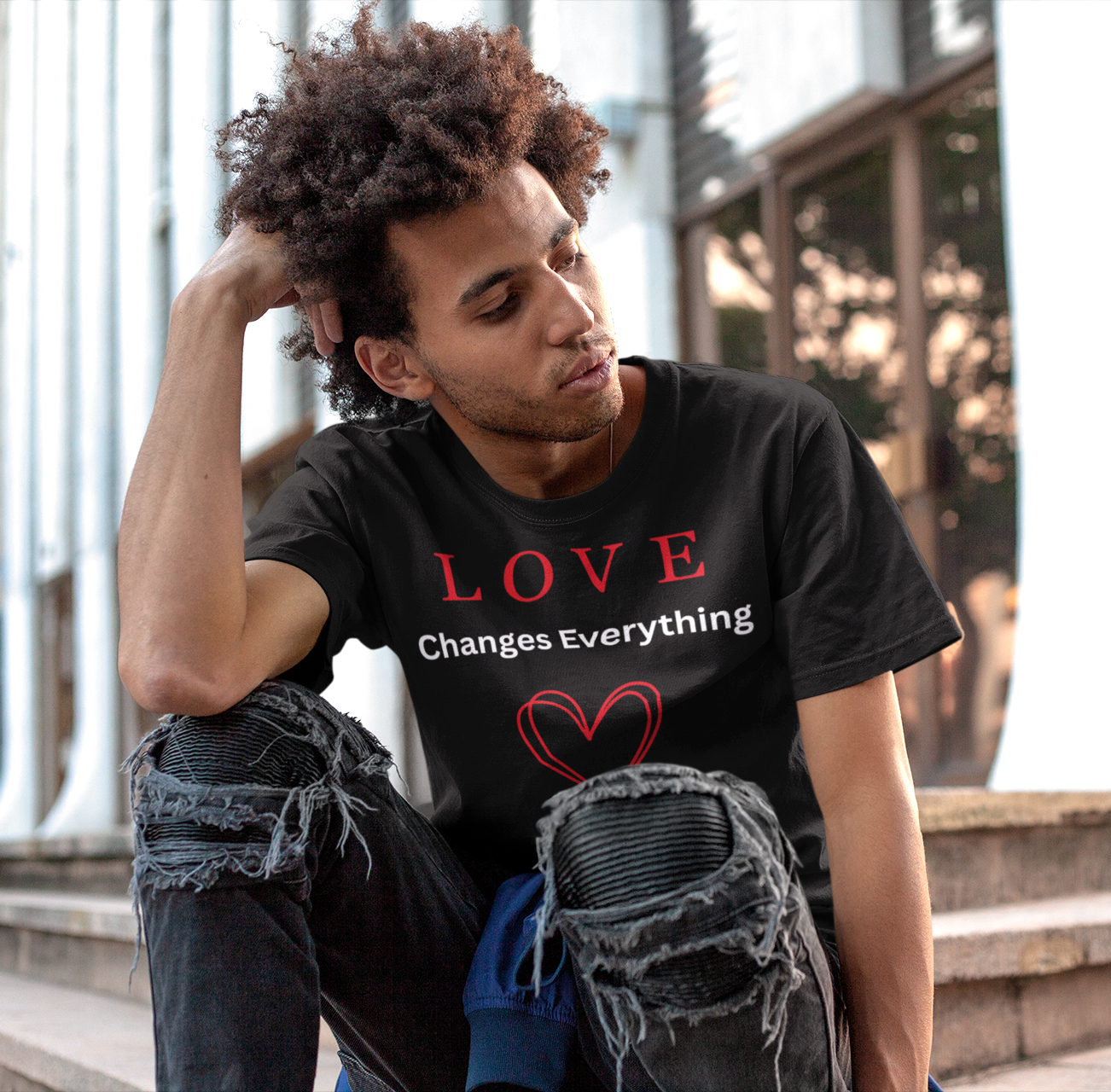 LOVE Changes Everything Unisex T-Shirt | The LOVE Campaign