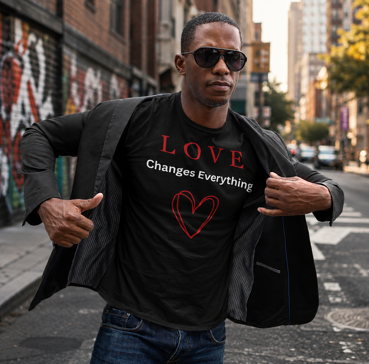 LOVE Changes Everything Unisex T-Shirt | The LOVE Campaign