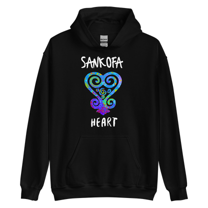 Sankofa Heart  Unisex Hoodie