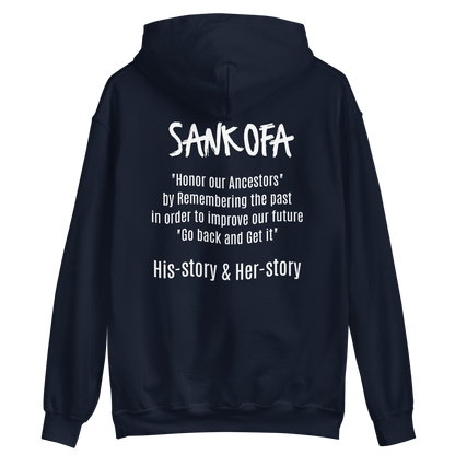 Sankofa Heart  Unisex Hoodie