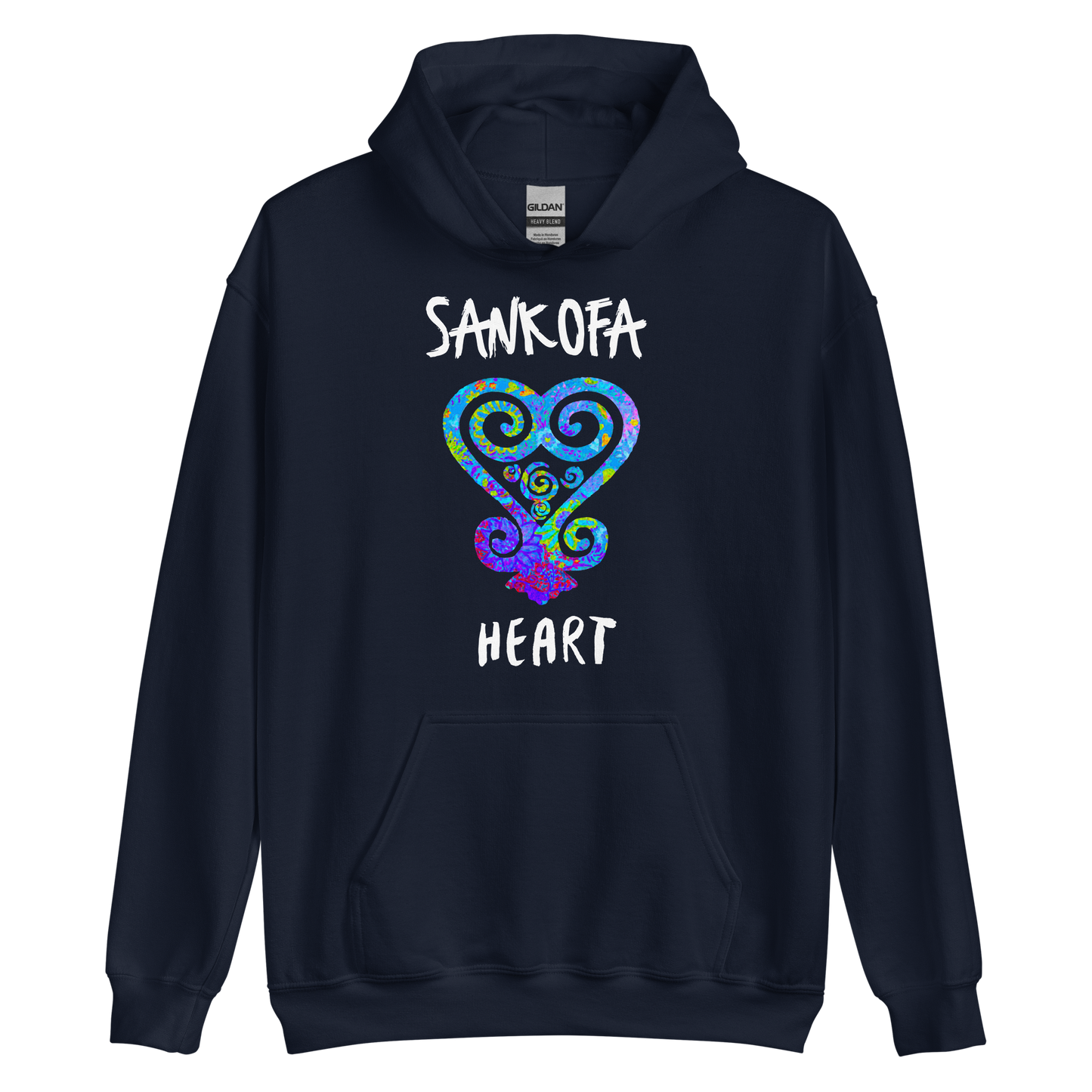 Sankofa Heart  Unisex Hoodie