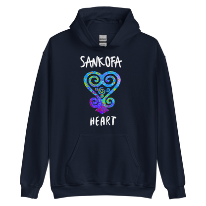 Sankofa Heart  Unisex Hoodie