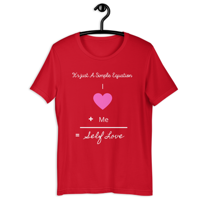 (It's Just a Simple Equation) Unisex t-shirt