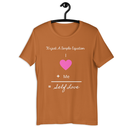 (It's Just a Simple Equation) Unisex t-shirt