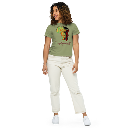 Women’s high-waisted t-shirt