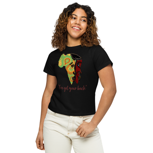 Women’s high-waisted t-shirt