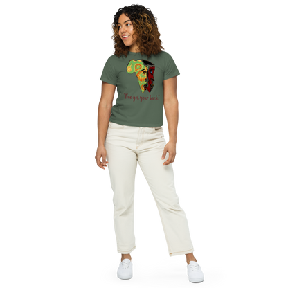 Women’s high-waisted t-shirt