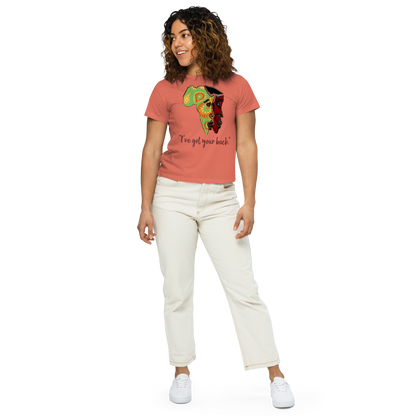 Women’s high-waisted t-shirt