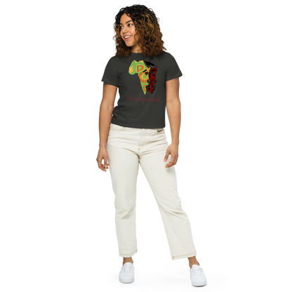 Women’s high-waisted t-shirt