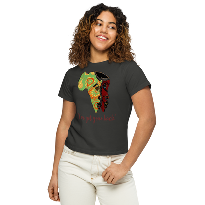 Women’s high-waisted t-shirt