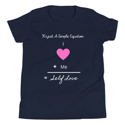 (It's Just a Simple Equation) Youth Short Sleeve T-Shirt